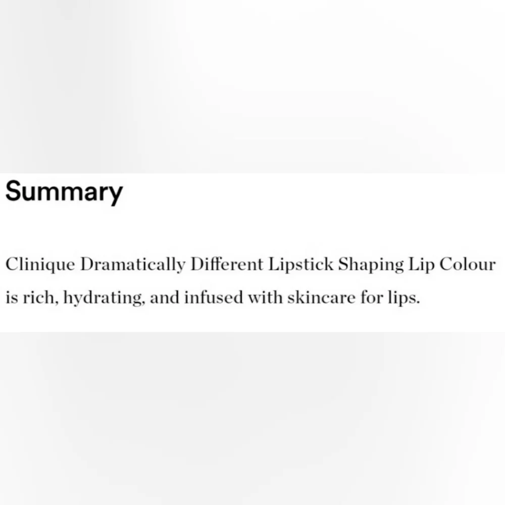 CLINIQUE DRAMATICALLY DIFFERENT LIPSTICK SHAPING LIP COLOR LIMITED EDITION. - Picture 7 of 12